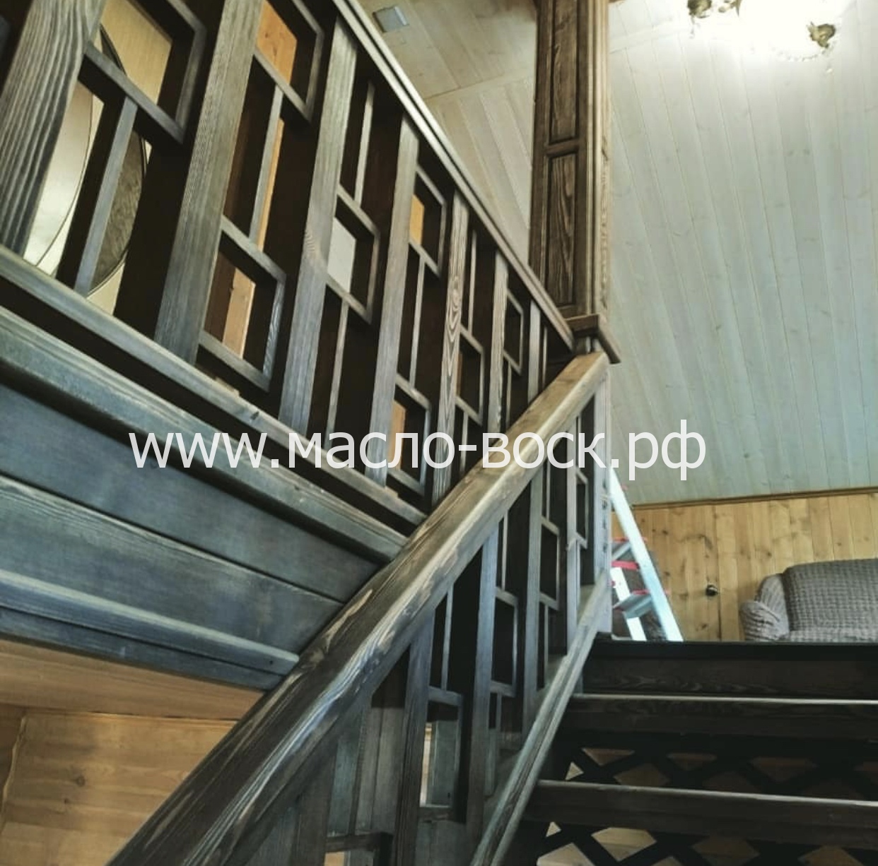 воск-масло W.House для пола  лестниц