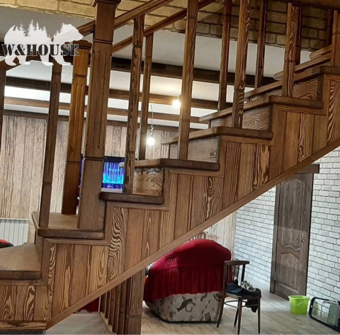 W.House, воск для пола и лестниц, орех